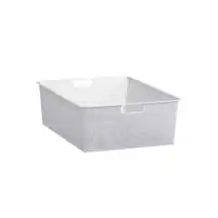 Корзина из проволоки с раздвижным механизмом 427x527x185 мм, белая