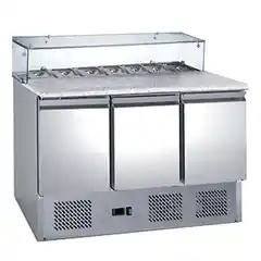 Холодильный стол для пиццы HURAKAN HKN-PZLGV3