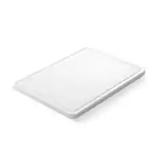Универсальная белая пластиковая разделочная доска Hendi 355x250x(H)15mm