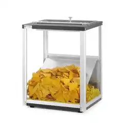 Подогреватель для начос с витриной, настольный