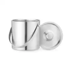 Ведро для льда, BarUp, 2L, ⌀153x(H)165mm, Круглое