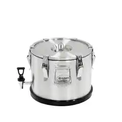 Стальной термос с краном, V 15 л.