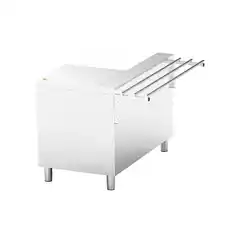 Кассовый стол из нержавейки МК-1.2 – 1200×700×850 мм