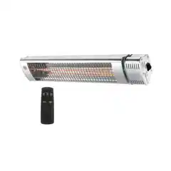Инфракрасная лампа обогрева из карбона с пультом, настенная/потолочная