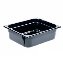 Контейнер из поликарбоната, черный, GN 1/2, 100 мм. -40°C +99°C