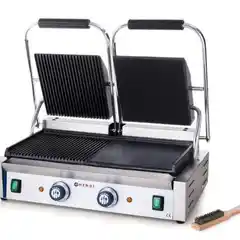 Двойной электрический гриль, 1 секция, HENDI