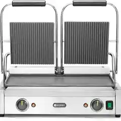 Двойной электрический гриль, 1 секция, HENDI