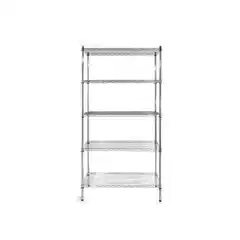 Стеллаж для хранения с 5 полками, 910x455, Hendi