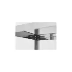 Стеллаж из нержавеющей стали Revolution 1000×400×1800 мм, 4 полки