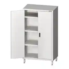 Складской шкаф из нержавеющей стали с распашной дверью 1000x600x1800 мм, STALGAST