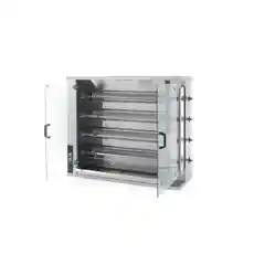 Профессиональный газовый гриль для курицы из нержавеющей стали Hendi