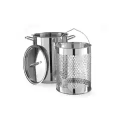 Набор для приготовления на пару из нержавеющей стали 18/0, 160×280 мм