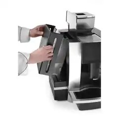 Автоматическая кофемашина с сенсорным экраном, HENDI, серебристая, 230V/2700W, 390x511x(H)582mm