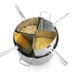 Корзина для варки пасты из нержавеющей стали 1.5 л, 160×230 мм