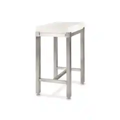 Разделочная доска из PE500, усиленная стальная рама 400x500x(H)50+750 мм