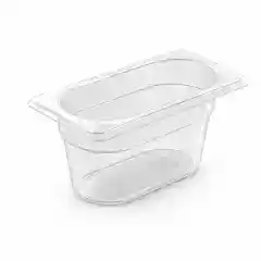 Гастроёмкость GN 1/9 из прозрачного полипропилена, 1 л