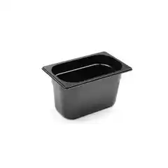 Гастроёмкость GN 1/4 поликарбонат чёрная 1,8 л