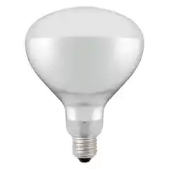 Белая лампа инфракрасная для тепловой лампы