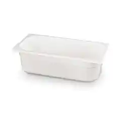 Белая гастроёмкость GN 1/3 из поликарбоната, 2,5 л