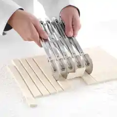 Тесторез с 5 роликами, регулируемая ширина нарезки — HENDI