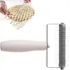 Ролик для нарезки теста «сетка», 135×200 мм, лезвия из нержавеющей стали — HENDI