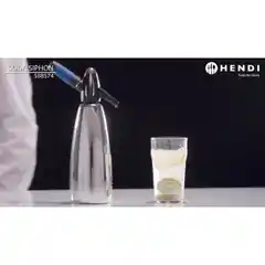 Сифон из нержавеющей стали для газированной воды, 1 л