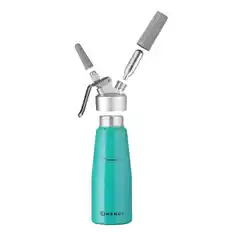 Серо-коричневый (taupe) сифон для сливок 0,5 л Ø80×260 мм Kitchen Line — HENDI