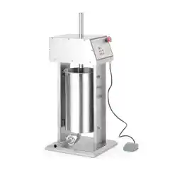 Электрический шприц-наполнитель для колбас Hendi, 15 л, нержавеющая сталь, 230V/60W, 450x350x(H)750 мм
