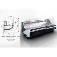 Витрина Missouri enigma MC 122 deli OS 115-DBM - 937