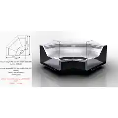 Витрина Missouri enigma MC 122 deli OS 115-DBM - IS90