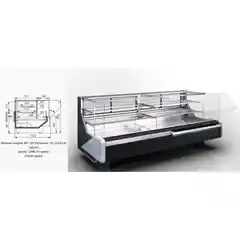 Витрина Missouri enigma MC 122 patisserie OS 115-DLM - 1250