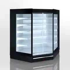 Настенная витрина Louisiana 5 MV 105 MT D M — угловой элемент