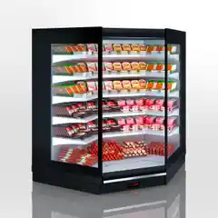 Настенная витрина Louisiana 5 MV 105 MT O M — угловой элемент