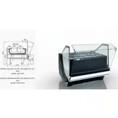 Витрина Missouri cold diamond MC 115 pickles PS 121-SLM - 1875 - 1875