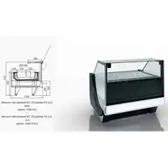 Витрина Missouri cold diamond MC 115 pickles PS 121-SLM - 1875 - 1875