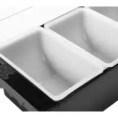 Контейнер бармена черный 5 сегментов, YATO