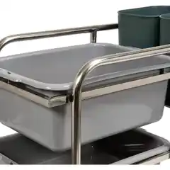 Тележка для уборки, 3 полки, YATO