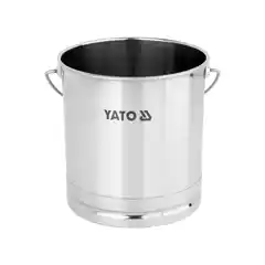 Ведро из нержавеющей стали, 12 л, YATO