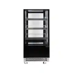 Холодильная витрина 350л, 650x805x1445 см, черная