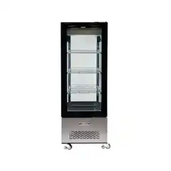 Холодильная витрина, 400 л, 650x650x1908 см, YATO