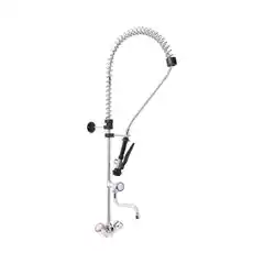 Профессиональный смеситель для мойки с душем и изливом