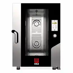 Пароконвекционная печь с бойлером Millenial Touch Screen Gastro на 7x GN 1/1, электрическая, с автоматической системой мойки, Tecnoeka, 400V/15000W, 730x849x(H)850mm