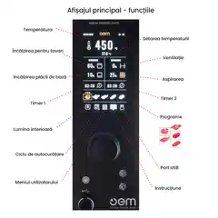 Модульная электрическая печь для пиццы, многофункциональная SuperTop Vario440 Oem