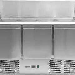 Стол холодильный 368 л 3 двери, 1365x700x876 мм