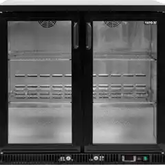 Холодильный шкаф для бутылок, 2 двери, 920x515x905 мм, 227 л, YATO
