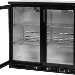 Холодильный шкаф для бутылок, 2 двери, 920x515x905 мм, 227 л, YATO