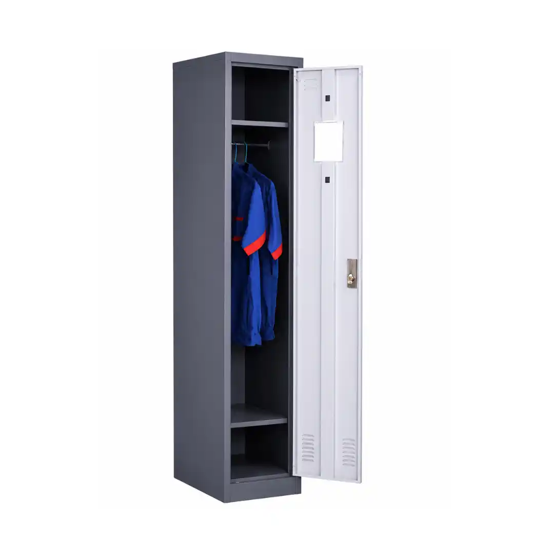 Dulap metalic pentru haine cu 1 ușă 300×450×1850 mm