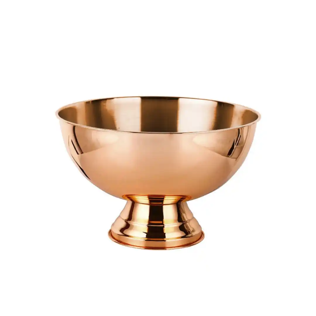 Copper champagne bowl Ø350 mm