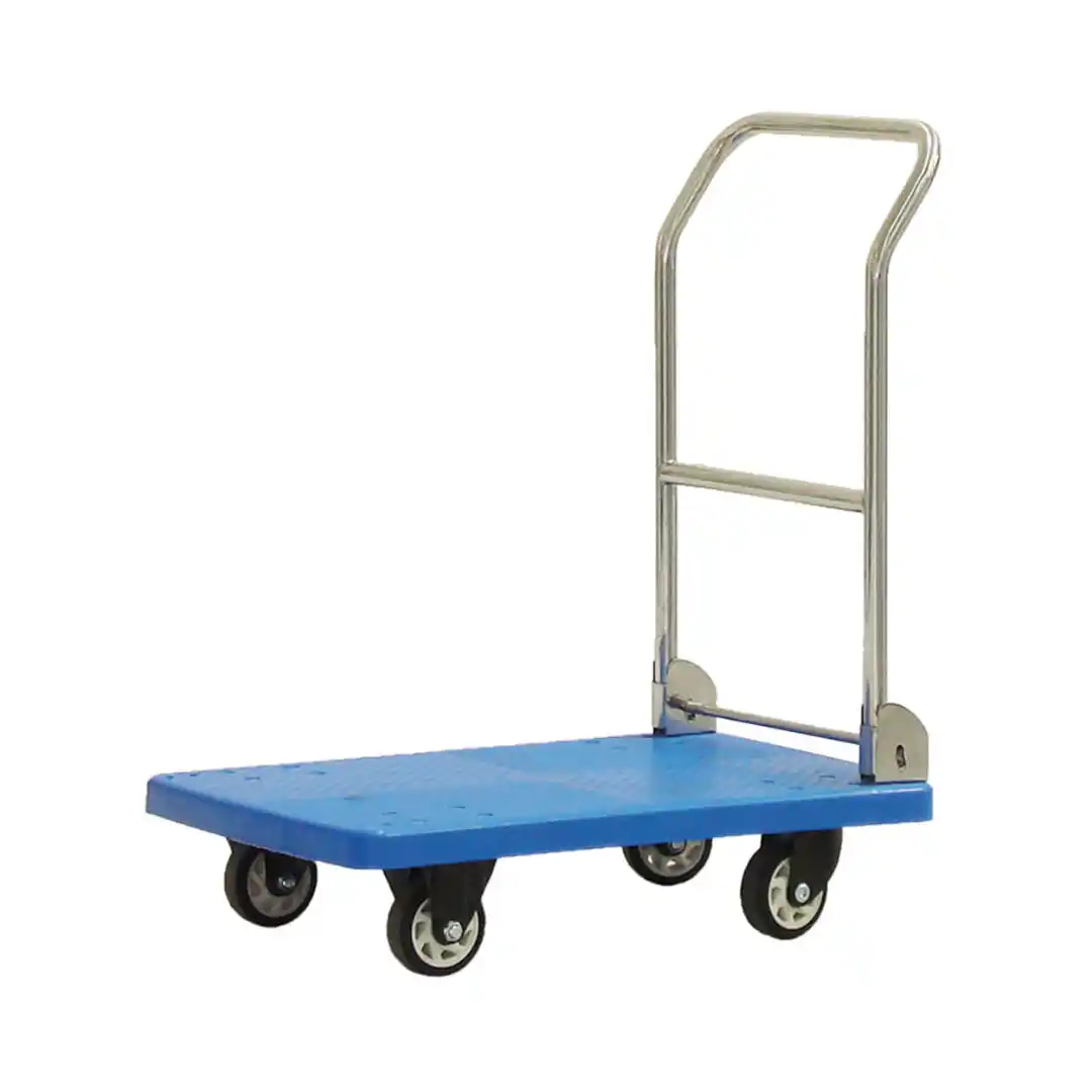 Cărucior platformă din plastic pliabil, 720 × 490 × 810 mm
