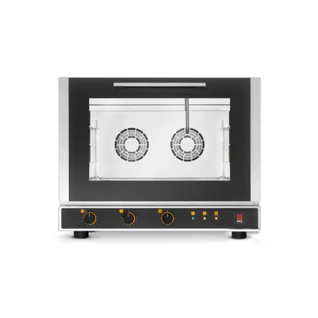 Professional Electric Convection Oven, Digital Control, 4 Trays, 6.4 kW